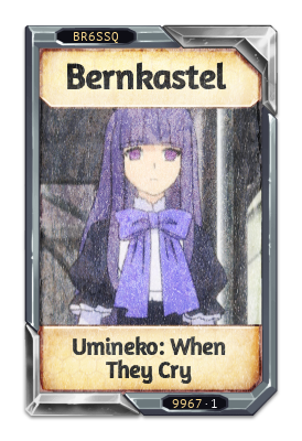 Bernkastel Umineko: When They Cry