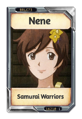 Nene Samurai Warriors