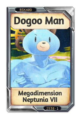 Dogoo Man Megadimension Neptunia VII