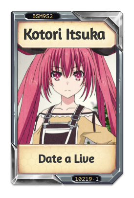 Kotori Itsuka Date a Live