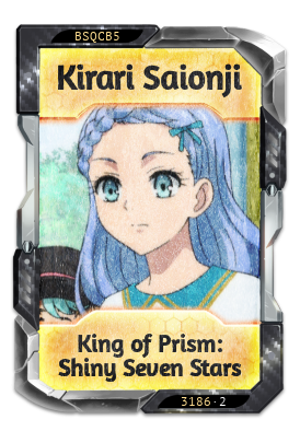 Kirari Saionji King of Prism: Shiny Seven Stars