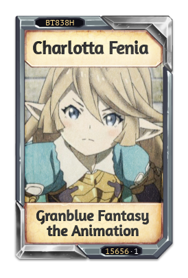 Charlotta Fenia Granblue Fantasy the Animation