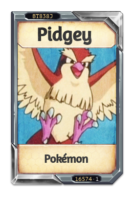 Pidgey Pokémon