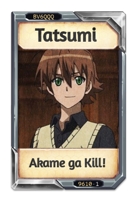 Tatsumi Akame ga Kill!