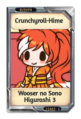 Crunchyroll-Hime Wooser no Sono Higurashi 3