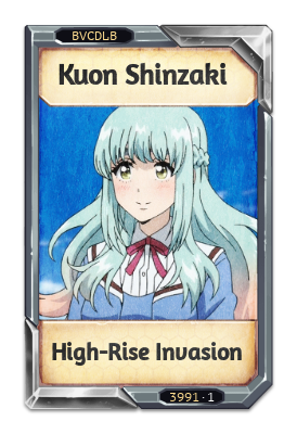 Kuon Shinzaki High-Rise Invasion