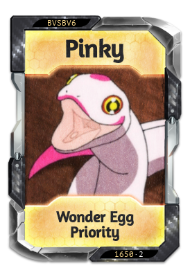 Pinky Wonder Egg Priority