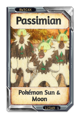 Passimian Pokémon Sun & Moon