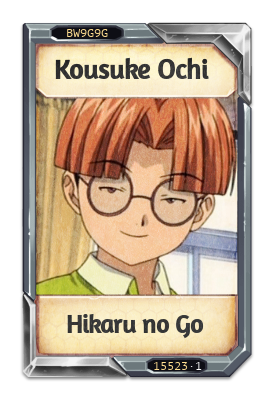 Kousuke Ochi Hikaru no Go