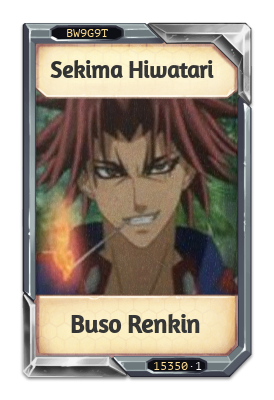 Sekima Hiwatari Buso Renkin