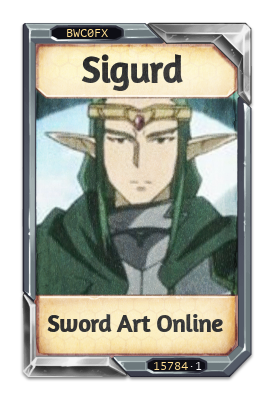 Sigurd Sword Art Online