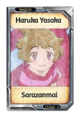 Haruka Yasaka Sarazanmai