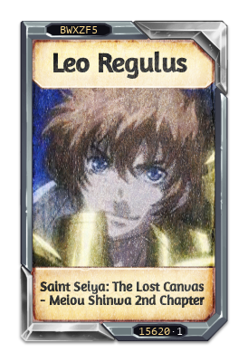 Leo Regulus Saint Seiya: The Lost Canvas - Meiou Shinwa 2nd Chapter