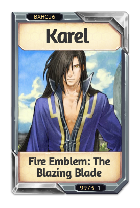 Karel Fire Emblem: The Blazing Blade