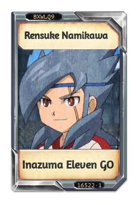 Rensuke Namikawa Inazuma Eleven GO