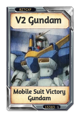 V2 Gundam Mobile Suit Victory Gundam