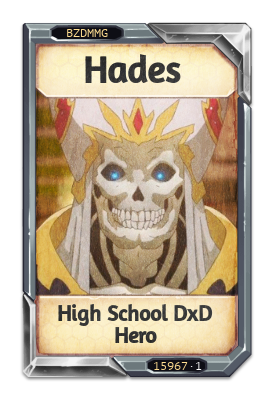 Hades High School DxD Hero