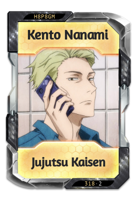 Kento Nanami Jujutsu Kaisen