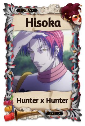 Hisoka Hunter x Hunter