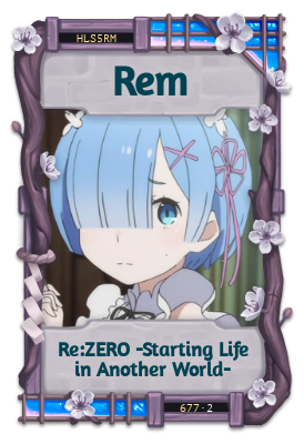 Rem Re:ZERO -Starting Life in Another World-