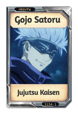 Gojo Satoru Jujutsu Kaisen