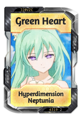 Green Heart Hyperdimension Neptunia