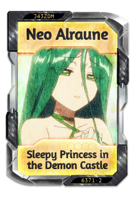 Neo Alraune Sleepy Princess in the Demon Castle