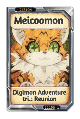 Meicoomon Digimon Adventure tri.: Reunion