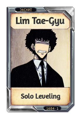 Lim Tae-Gyu Solo Leveling