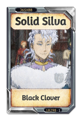 Solid Silva Black Clover