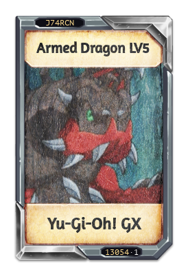 Armed Dragon LV5 Yu-Gi-Oh! GX