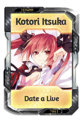 Kotori Itsuka Date a Live