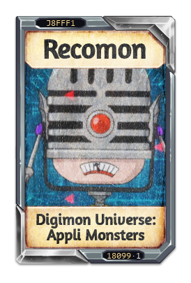 Recomon Digimon Universe: Appli Monsters