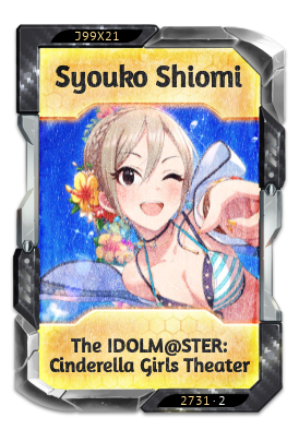 Syouko Shiomi The IDOLM@STER: Cinderella Girls Theater