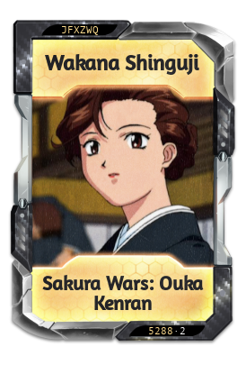 Wakana Shinguji Sakura Wars: Ouka Kenran