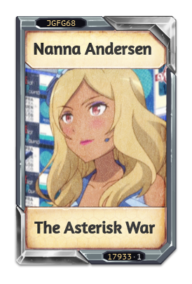 Nanna Andersen The Asterisk War