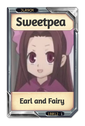 Sweetpea Earl and Fairy