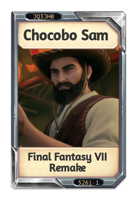 Chocobo Sam Final Fantasy VII Remake