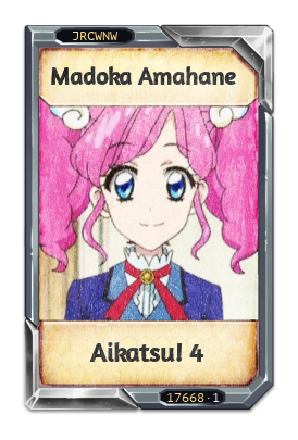 Madoka Amahane Aikatsu! 4