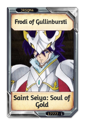 Frodi of Gullinbursti Saint Seiya: Soul of Gold