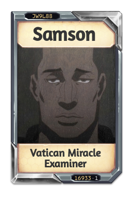 Samson Vatican Miracle Examiner