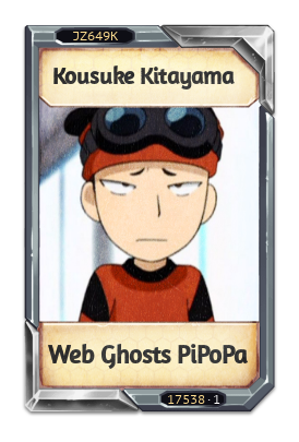 Kousuke Kitayama Web Ghosts PiPoPa