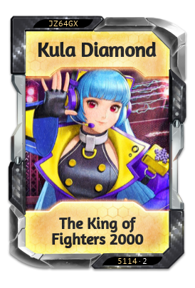 Kula Diamond The King of Fighters 2000