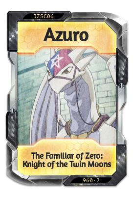 Azuro The Familiar of Zero: Knight of the Twin Moons