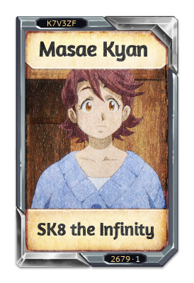 Masae Kyan SK8 the Infinity