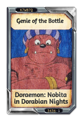 Genie of the Bottle Doraemon: Nobita in Dorabian Nights