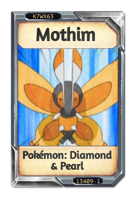 Mothim Pokémon: Diamond & Pearl