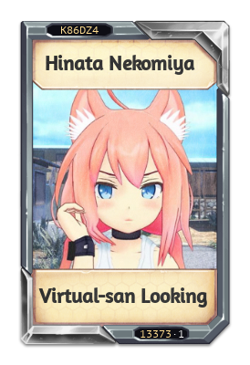 Hinata Nekomiya Virtual-san Looking