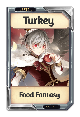 Turkey Food Fantasy