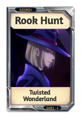 Rook Hunt Twisted Wonderland